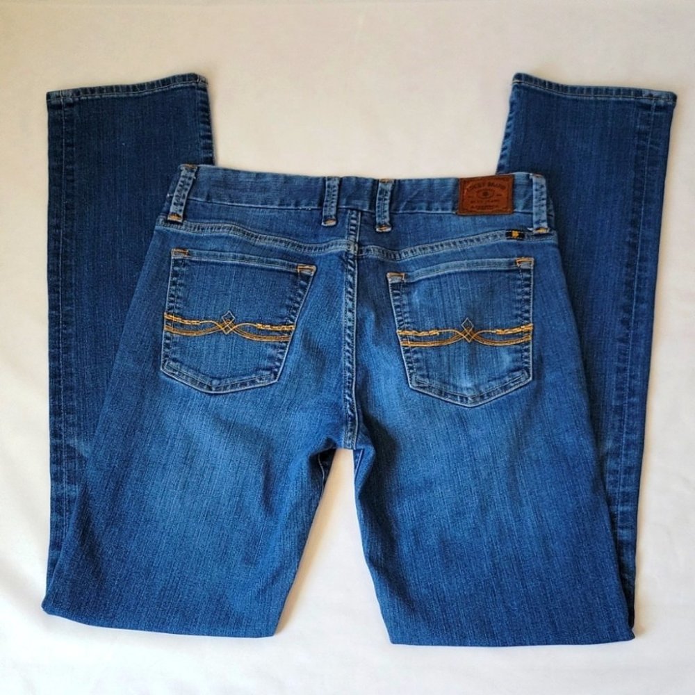 Lucky Brand Sweet Jean Hi Rise Straight Leg Size 6/28 - Picture 3 of 12